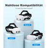 VR Headband Compatible with Quest 3S/Quest 3/Quest 2, Adjustable Comfort
