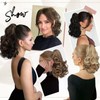 Sofeiyan Ponytail Extension 28 cm Claw Clip in Ponytail Hair
