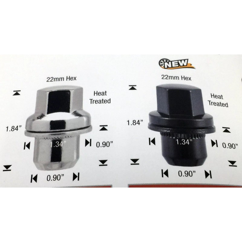 White Knight 2006-2017 20 Lug Nuts Land Range Rover 14x1.5