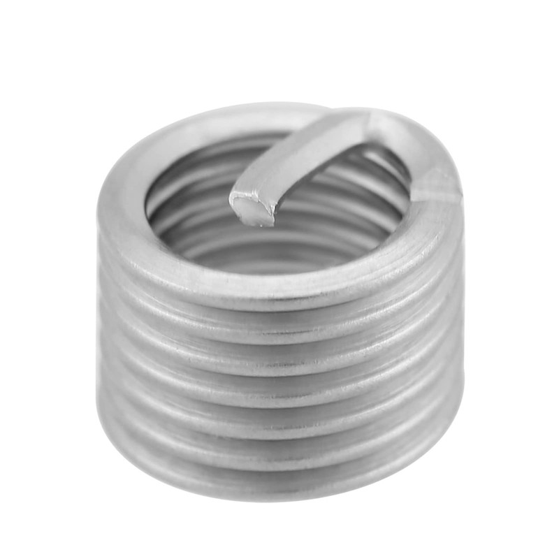 Wire Screw Sleeve, M6 Helicoil Inserts, 100Pcs 304 Stainless Steel