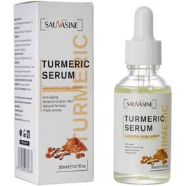 Turmeric Dark Spot Corrector Serum, Turmeric Lemon Oil Skin Glow To Lightening Acne Dark Patches, Acne Bright Skin Dark Spot Corrector Face Whitening Serum (2 PCS)