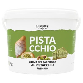 Premium Pistachio Filling Cream Bucket | 11 lbs - (5kg) | Great For Dubai Chocolate Bars - Made In Italy