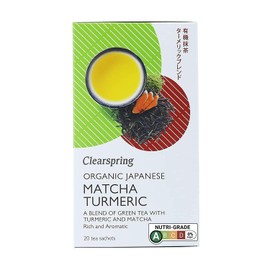 Clearspring Organic Japanese Matcha Turmeric - 20 Tea Sachets