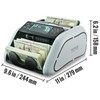 VEVOR Money Counter Machine, Bill Counter with UV, MG, IR