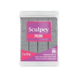 Premo Sculpey Polymer Clay, Grey Granite, OSFA
