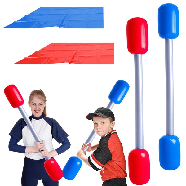 dellyy Inflatable Gladiator Game Set, Inflatable Toy, Inflatable Hammer, Gladiator