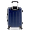 Travelers Club Sky+ Luggage Set, Expandable, Navy Blue, 3 Piece
