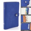 CREATCABIN A6 Leather Binder Refillable Notebook Spiral Diary Notepads 6
