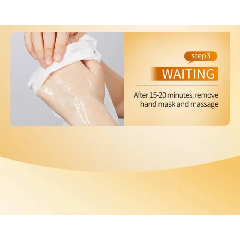 Lemon Nourishing And Tendering Hand Mask Autumns And Winter