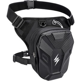 GXCROR Leg Bag Motorcycle Bum Bag Belt Bag Men Women Thigh Bag Waterproof Bag Leg for Cycling Hiking
