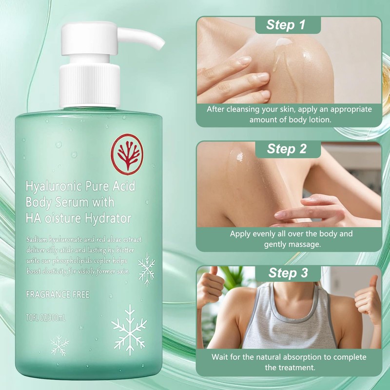 Hyaluronic Acid Body Serumr – Body Serum, Fast-Absorbing Body Care,