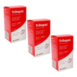 Trihepat Labyes 100ml Protector Hepático Perro Y Gato 3 Pz