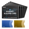 LEDONGUS RFID Blocking Cards – 6 Pack with 2 RFID