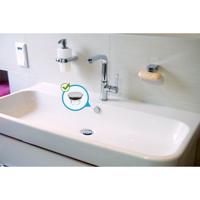 Knoppo Sink Design Overflow Cover, Overflow Cover, Set of 2