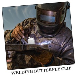 TEHAUX 8pcs Welding Clamp for Butt Welding Durable Welder Clips for Reliable Electrical Connections Versatile Tool for Automotive Shipbuilding Applications