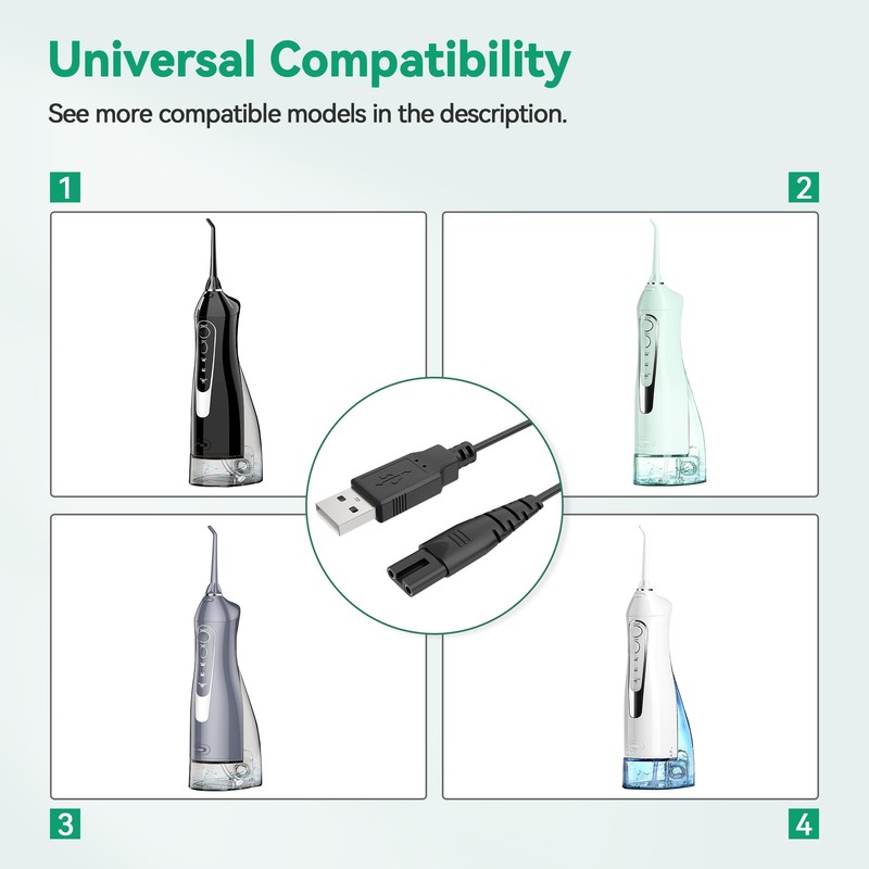 FITE ON Chrger Cord Compatible with Mospro, Zerhunt, Cremax, Nicefeel