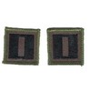 Navy LT (03) Rank Insignia Collar Device (pair) Patch