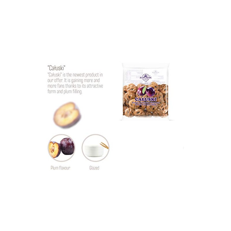 KOPERNIK PIERNIKI 2 pack: CALUSKI (4.94 oz) & FLISACZKI (5.39