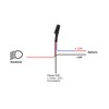 Signal Filter + 12 Volt for Reversing Camera to Clocked
