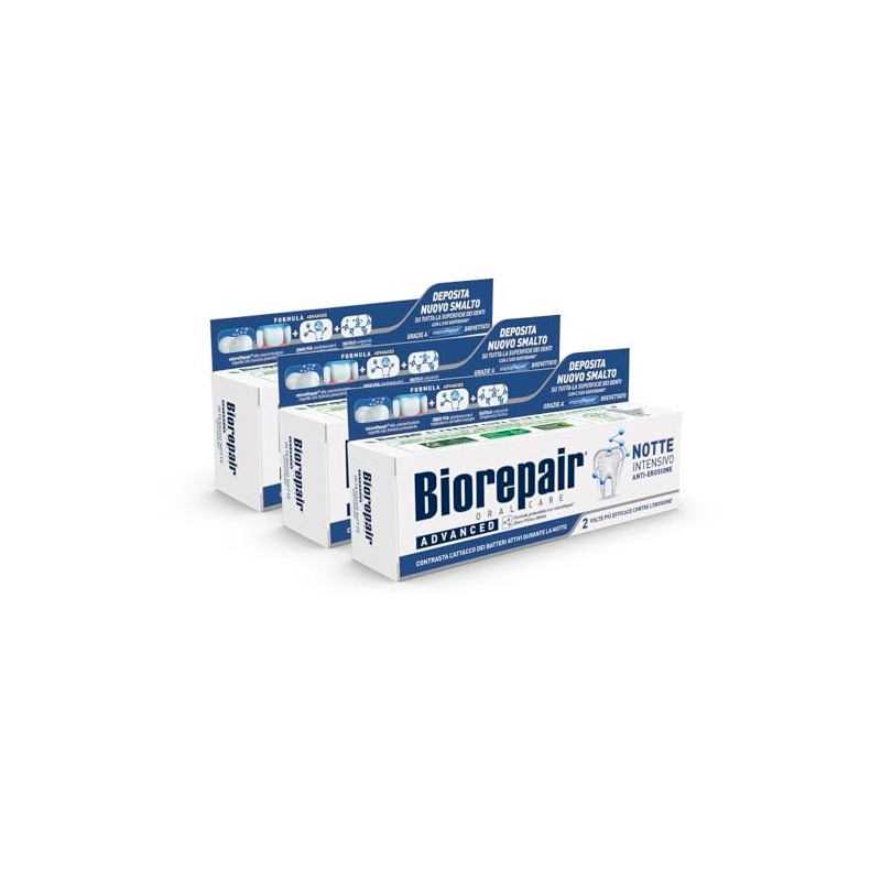 Biorepair Intense Night Toothpaste Protects and Repairs Enamel from Attack
