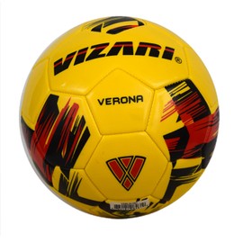 Vizari Verona Soccer Ball | Outdoor Soccer Ball with Durable TPS Shell and Reinforced Butyl Bladder | Youth Soccer Ball Ideal for Practice (Pack of 1,6 &12)