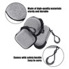 3 Portable Hard Shell Headphone Cases in Grey Over the