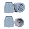 9mm Heavy Duty Rubber Ferrules for Walkers, Zimmer Frames Commodes
