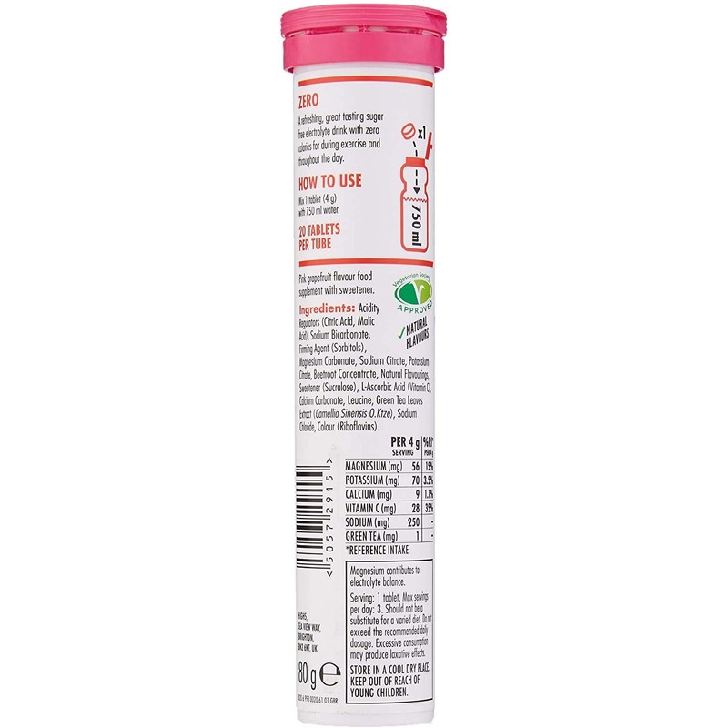High 5 Zero Hydration Tube - Pink Grapefruit 20 Tablets