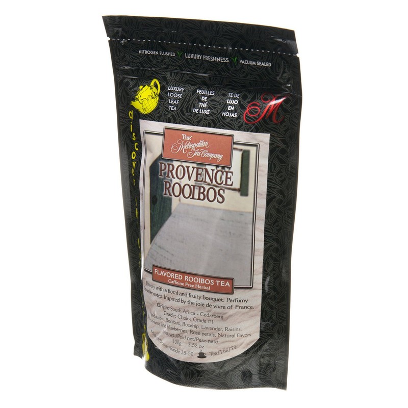 Metropolitan Tea Discovery Loose Tea Pack Provence Flavored Rooibos 100gm