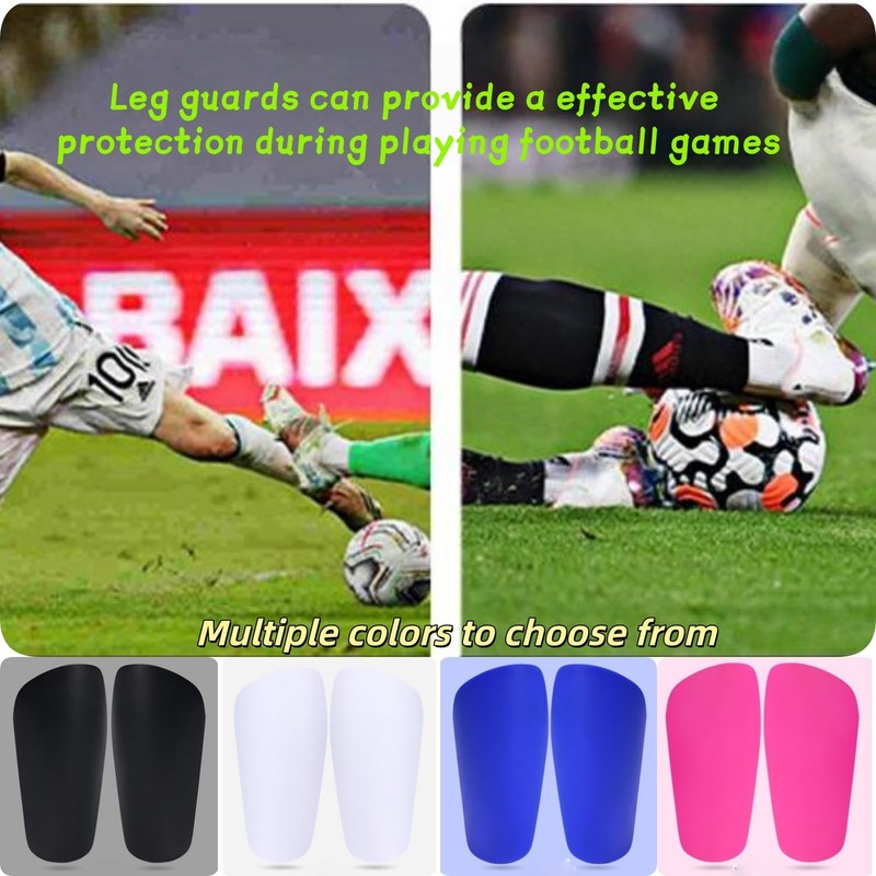 Soccer Shin Guards with Leg Protection, Multiple Colors Available, Football