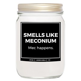 YouNique Designs Labor and Delivery Nurse Gifts 8oz Candle, Gifts for Labor and Delivery Nurses - Funny Ob Gifts, L&D Nurse Gifts, OBGYN Gifts - Mother & Baby Nurse Gift Ideas (Lavender & Vanilla)