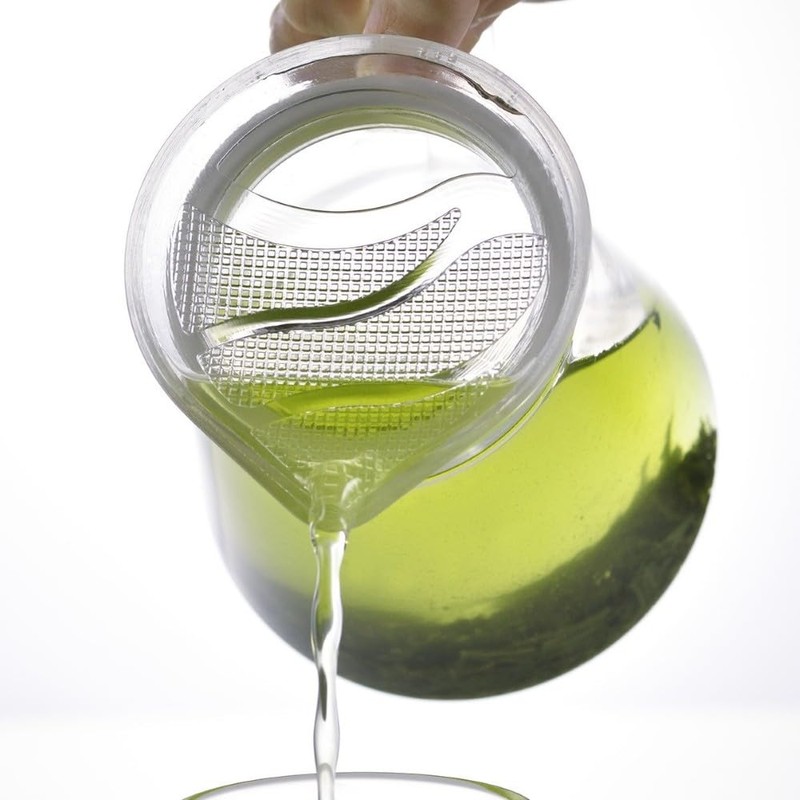 HARIO Clear Teapot Without Lid, Practical Use, 15.9 fl oz