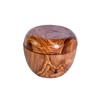 Cleminson® Olive Wood Pot for Salt, Sugar, Spices and Herbs