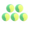 5PCS 6cm Rubber Tennis Balls Elastic Squash Ball Pressure Relief