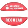 HASEPRO Magical Carbon [Hologram Fuel Cap Emblem] (Red) Honda (For