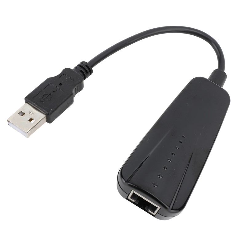 USB 2.0 Fast Ethernet LAN Adapter 10 100Mbps Plug and