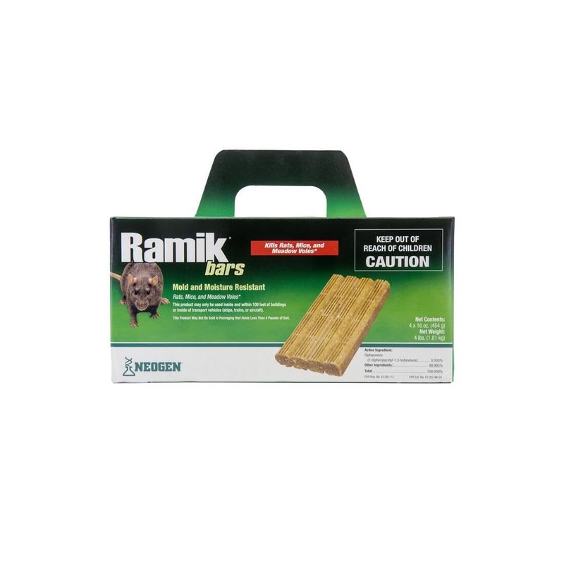 NEOGEN RODENTICIDE D Ramik Rats And Mice Bait Bars 4