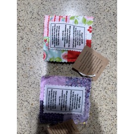 Handmade Prayer Quilt W/ Cross Inside W/ Poem Pocket Prayer Quilt Handmade Individually