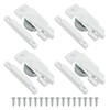 PATIKIL Window Sash Locks, 4pack Zinc Alloy Cam Action Window