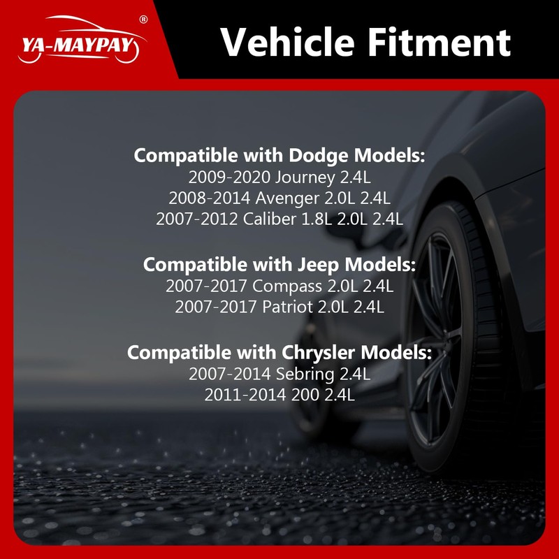 YA-MAYPAY Engine Timing Chain Kit Compatible with Dodge Journey Avenger