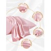 THXSILK Silk Pillowcase with Hidden Zipper, 100% Silk, Double-Sided, Highest