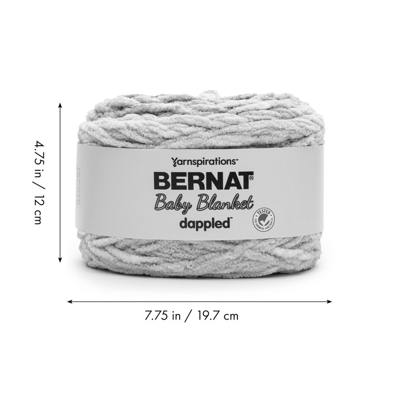Bernat Baby Blanket Dappled Wandering Blue Yarn - 2 Pack