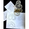 Unbranded 7 PATTERNS to making Bobbin Lace Valentine's Hearts Russian