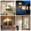 GOALPLUS Outdoor Gooseneck Barn Light Fixture with Wall Mount, 10''