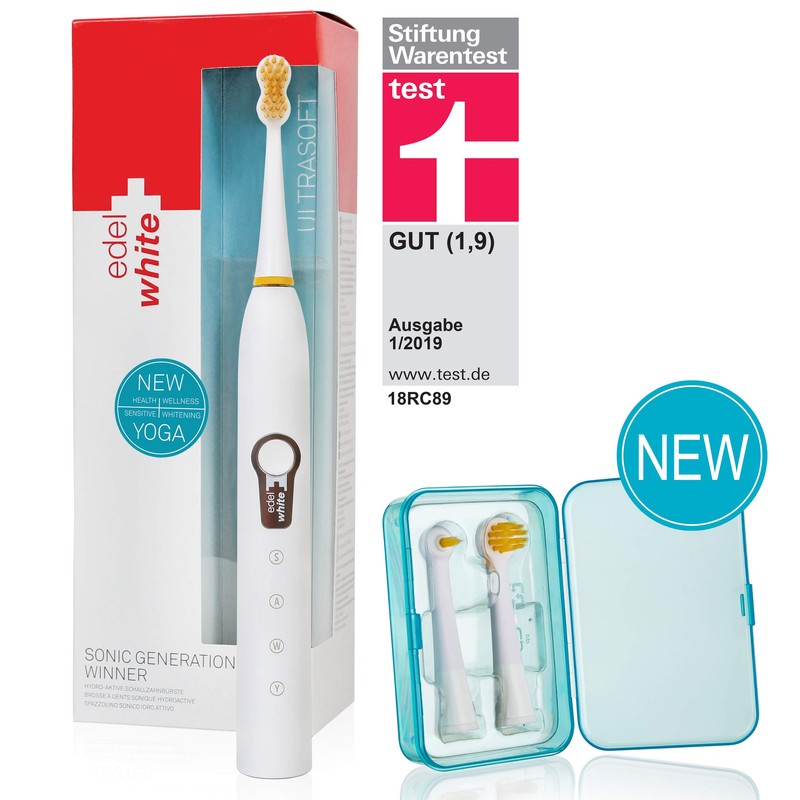 Edel+White Bacterio Target & Focus Brush Heads