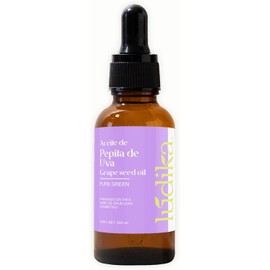 Aceite de Pepita de Uva 100 ml Hidratante Rostro sin Obstruir Poros Antiedad Antioxidante Colágeno Ideal para Jabones y Cremas