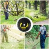 (2pack) Brush Cutter Blade Chainsaw Trimmer - 9 Inch 20