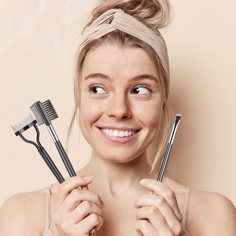 SWEET VIEW Eyebrow Brush Eyelash Separator Brow Comb & Lash