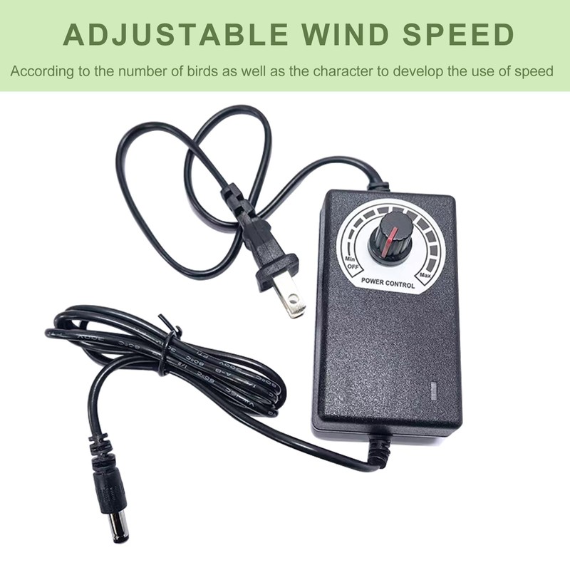Nadkvkl Bird Dust Vacuum,Acuum Cleaners for Pet Birds Feathers,Adjustable Wind