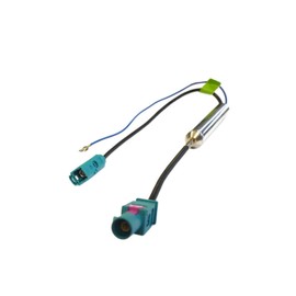 maxxcount Fakra Antenna Adaptor / Antenna Amplifier with Phantom Power Plug (M) > Female (F) Coupling